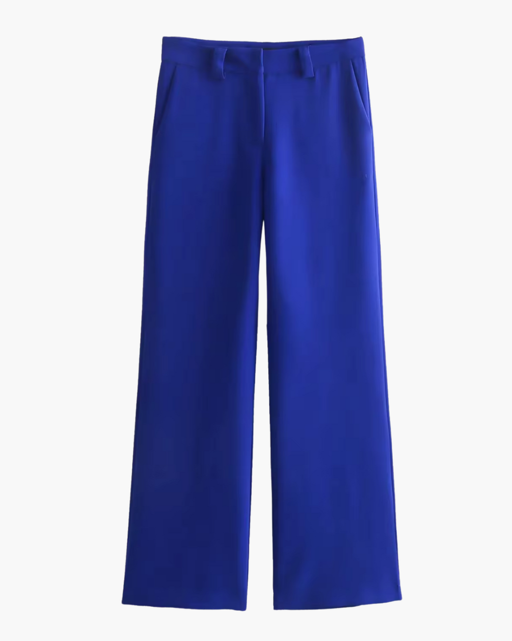 Vintage Damespak met Blazer en Rechte Losse Broek voor Dames
