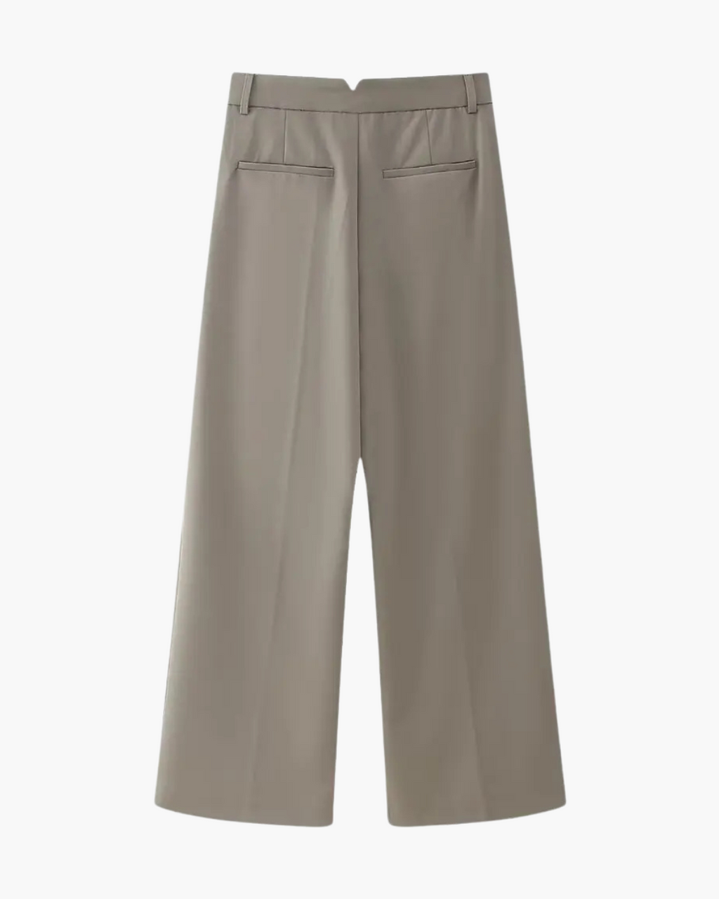 Retro Set met Halter V-Hals Top & Hoge Taille Broek voor Dames