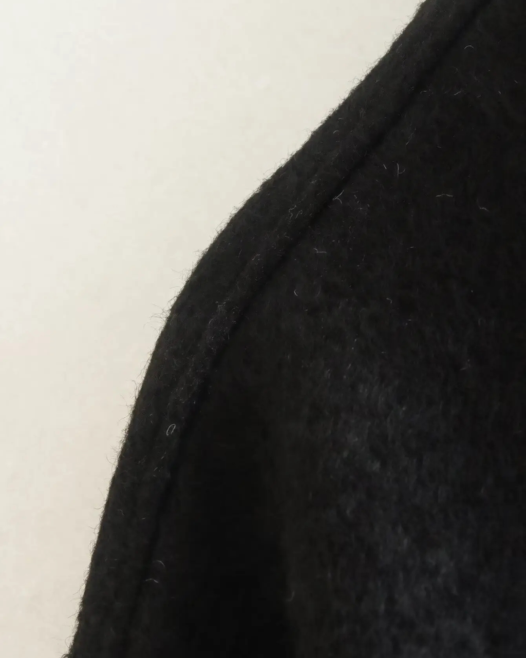 Textured Wool Blend Bomber Jacket with Pockets in Grey