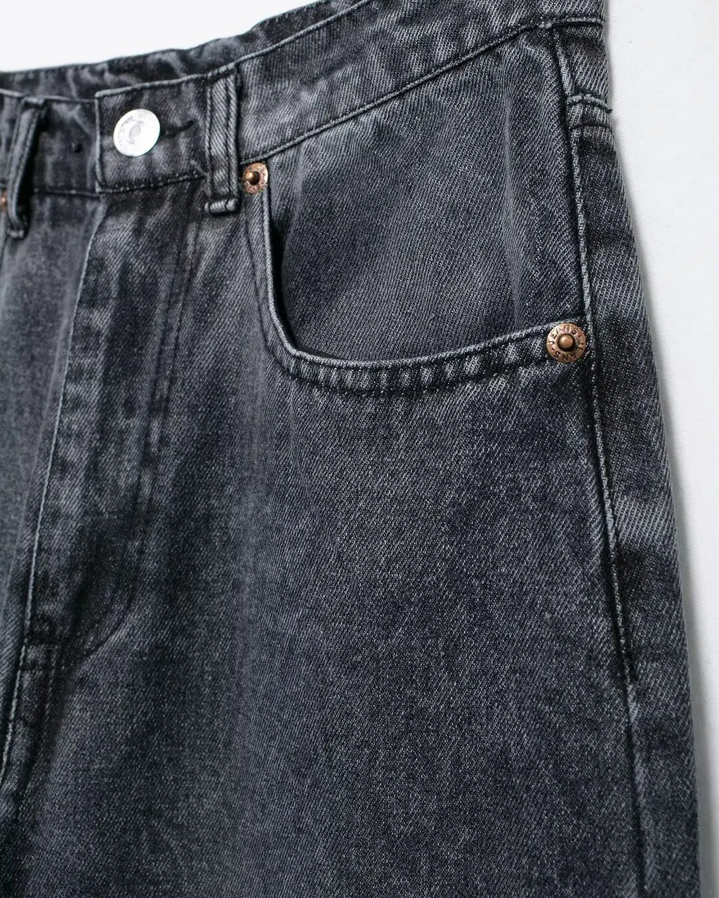 Vintage Denim Jeans met Gaten & Hoge Taille voor Dames