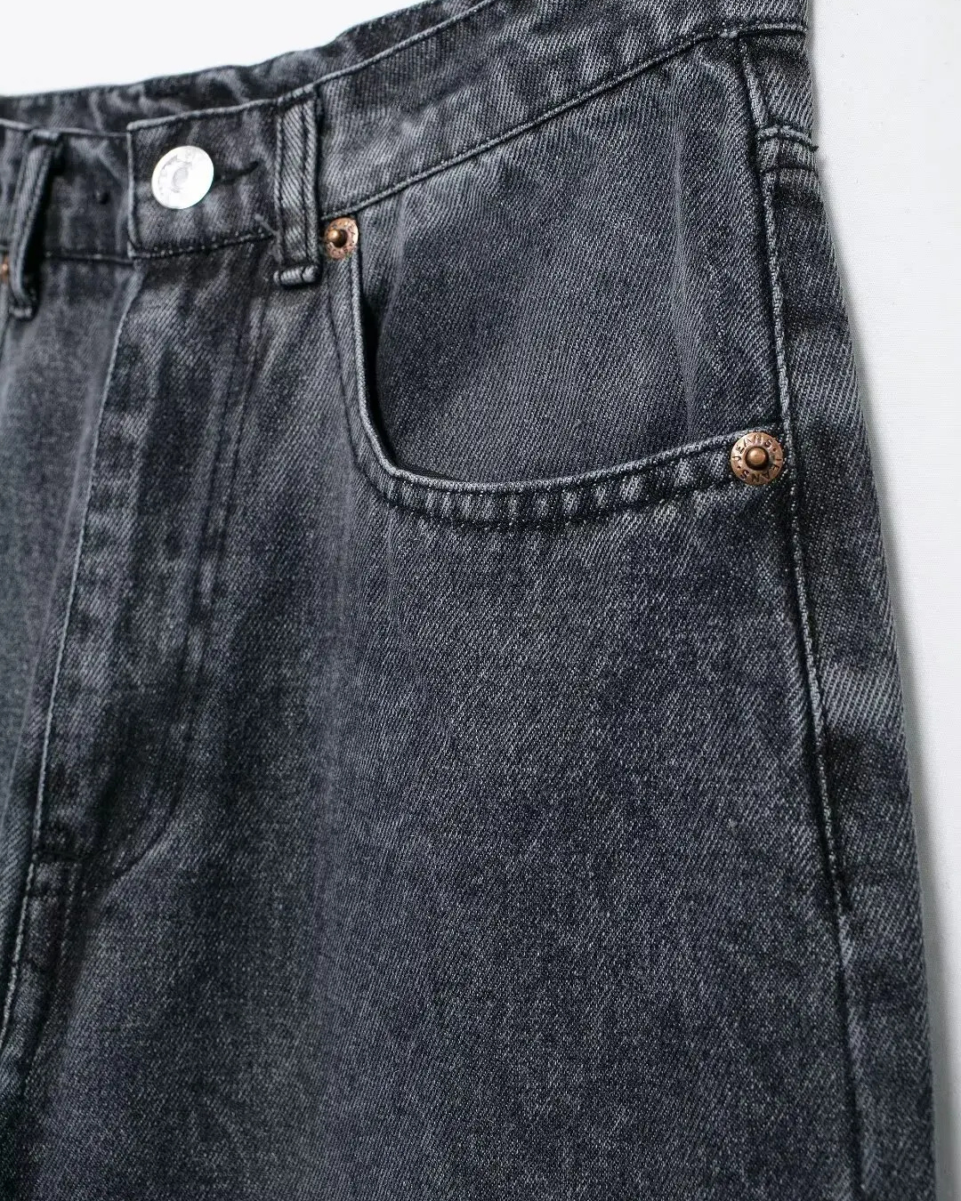 Vintage Denim Jeans met Gaten & Hoge Taille voor Dames