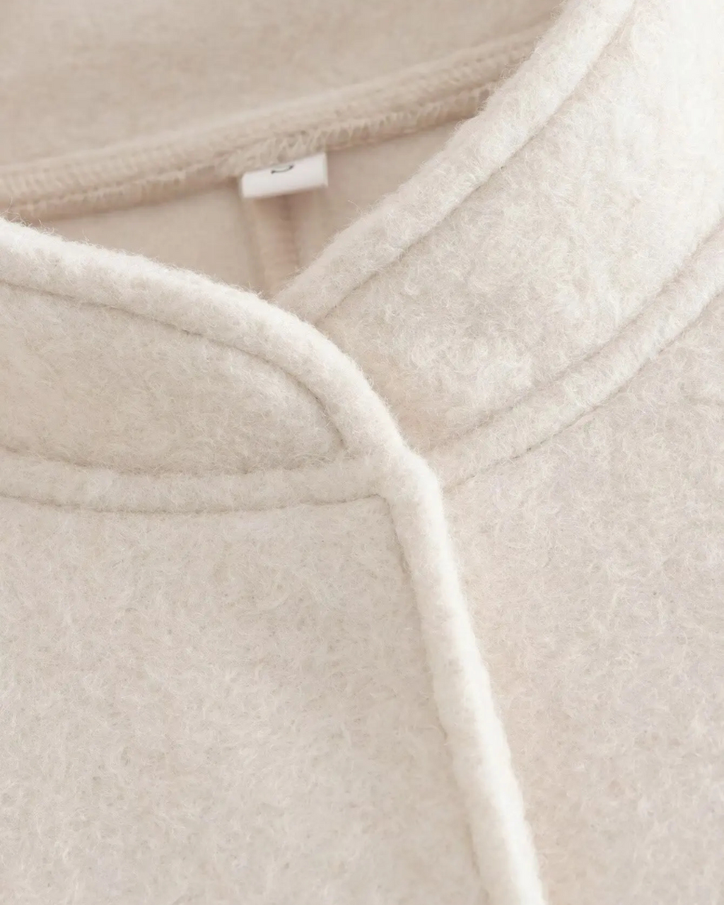 Textured Wool Blend Bomber Jacket with Pockets in Grey