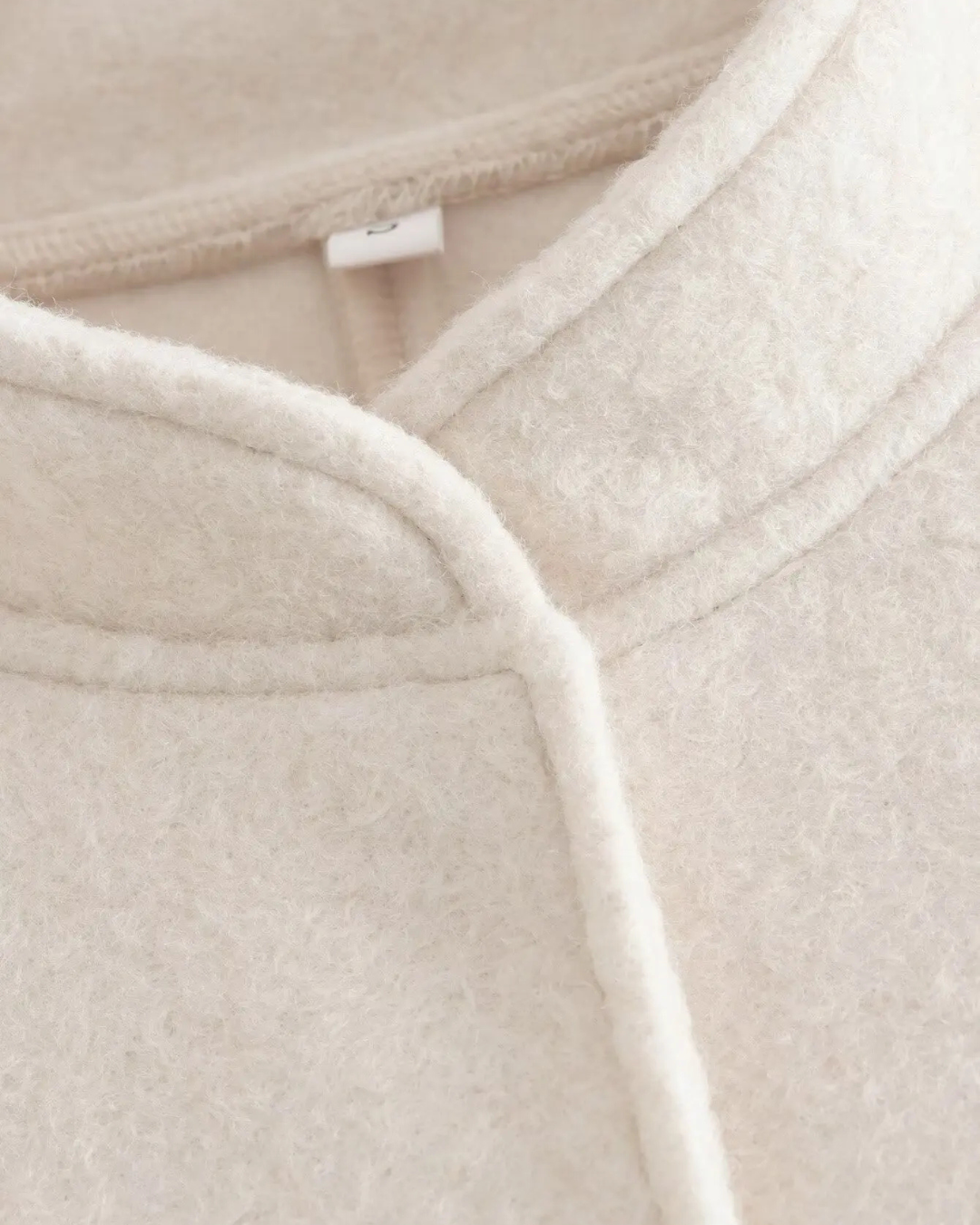 Textured Wool Blend Bomber Jacket with Pockets in Grey