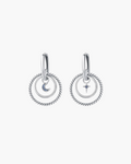 925 Sterling Zilveren Maan en Ster Oorhangers voor Dames