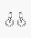 Klassieke 925 Sterling Zilveren Multi Ring Oorbellen voor Dames