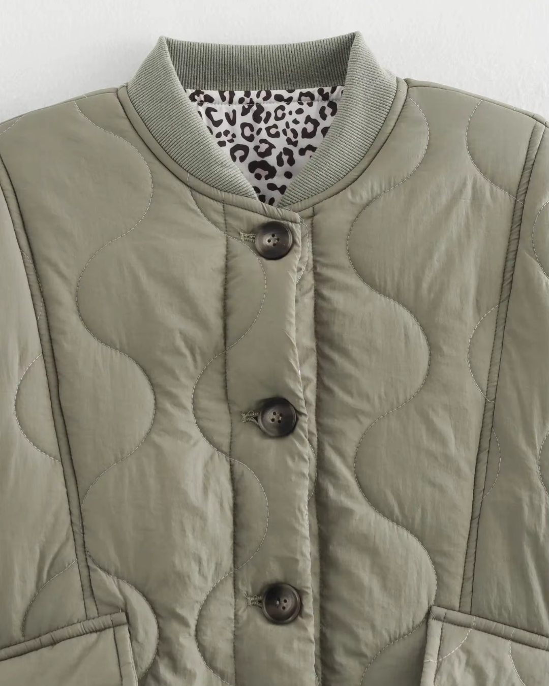 Retro Katoenen Single Breasted Winter Jas voor Dames