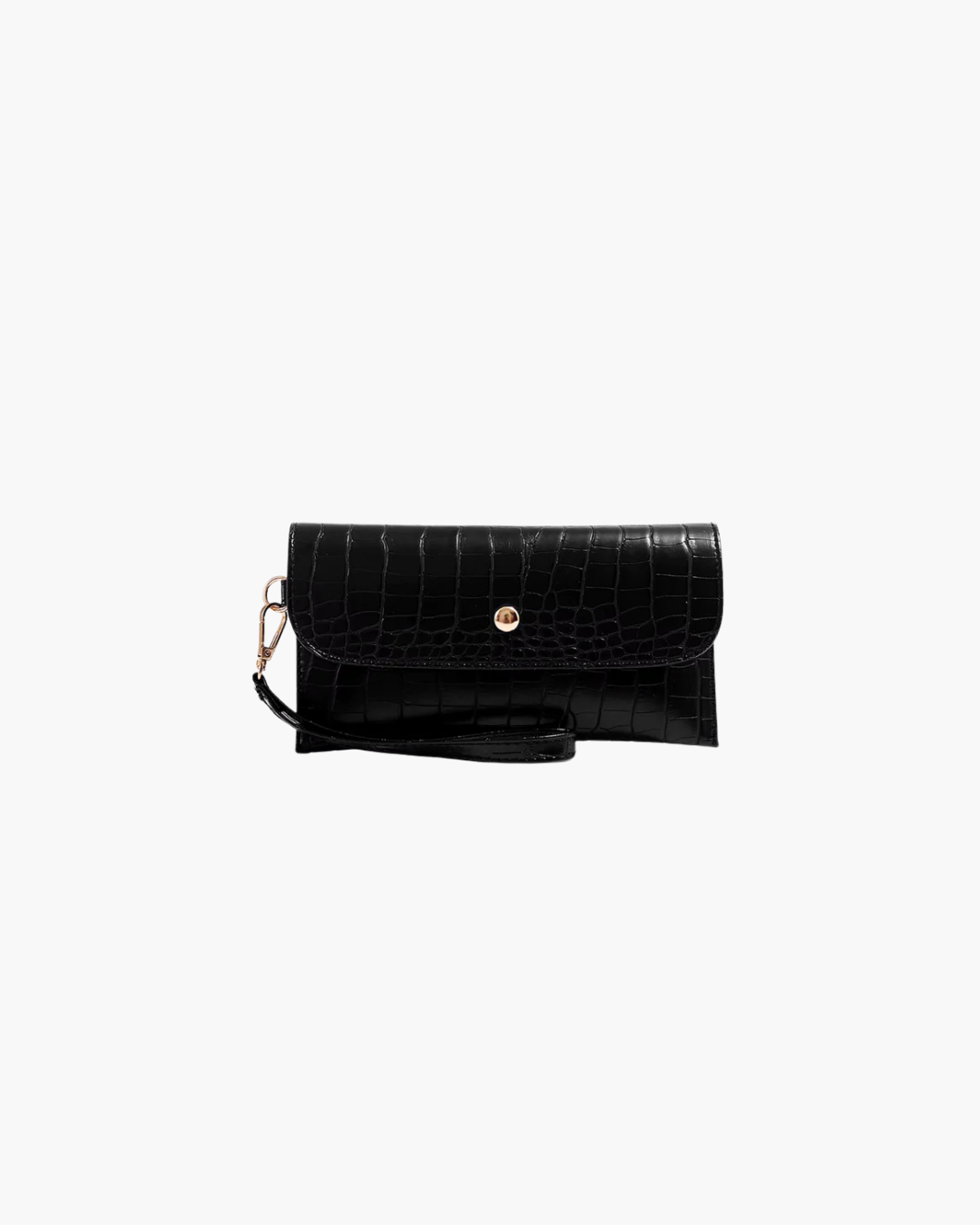 Vierdelige set Krokodillenpatroon met Schoudertas, Handtas, Clutch en Portemonnee