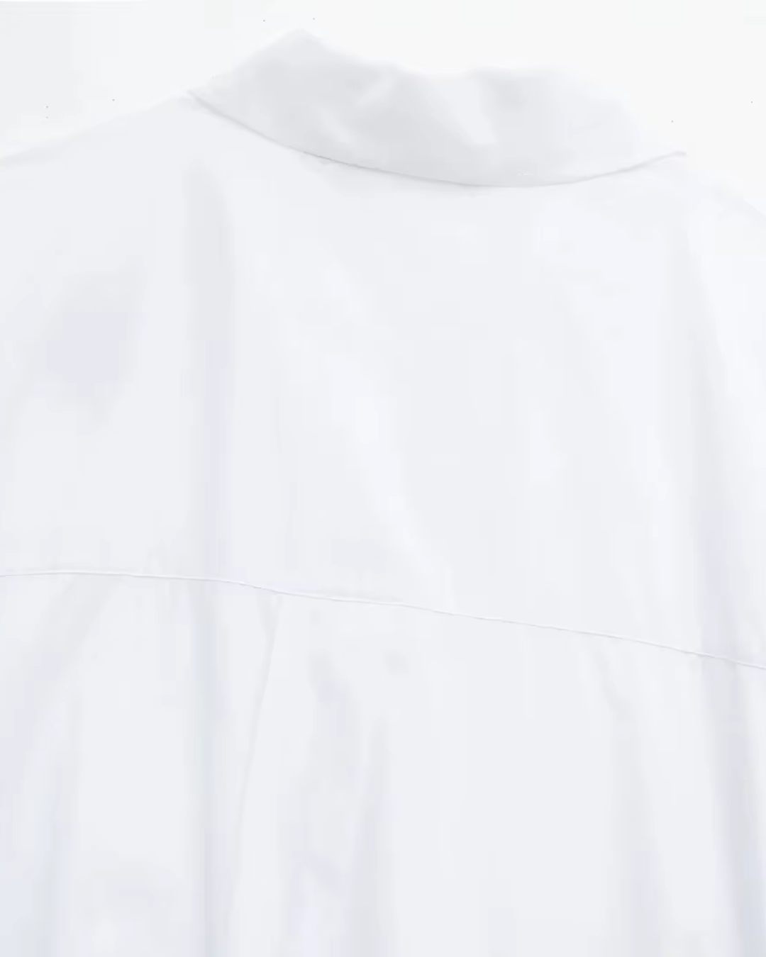 Witte Poplin Blouse voor Dames