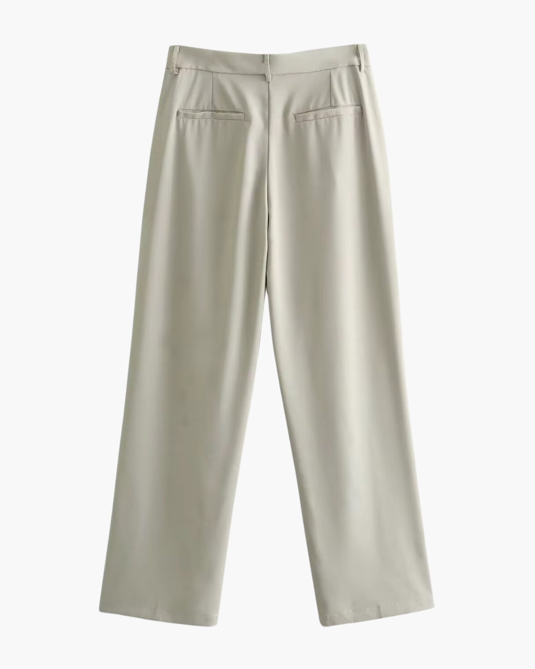Mouwloos Vest met Hoge Taille Broek Set voor Dames