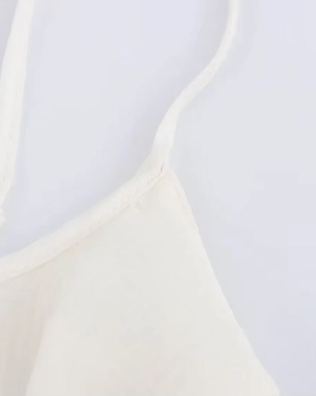 Tiered Ruffled Halter Neck Top in Crisp White