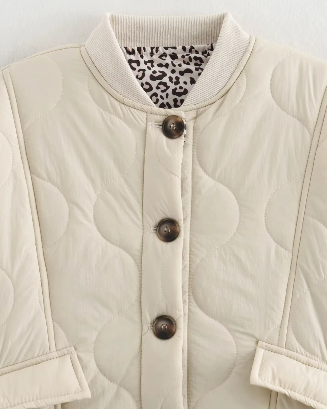 Retro Katoenen Single Breasted Winter Jas voor Dames